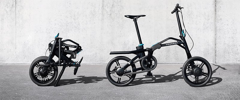 Bicicleta eléctrica eF01 de Peugeot