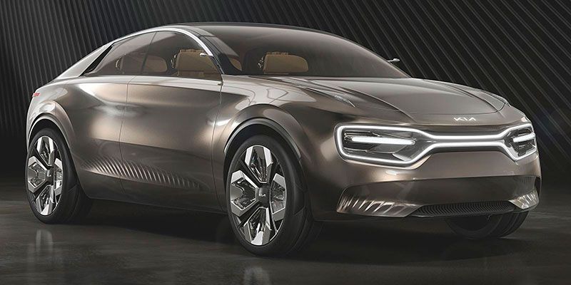 Foto del concept Kia by Imagine de vista frontal