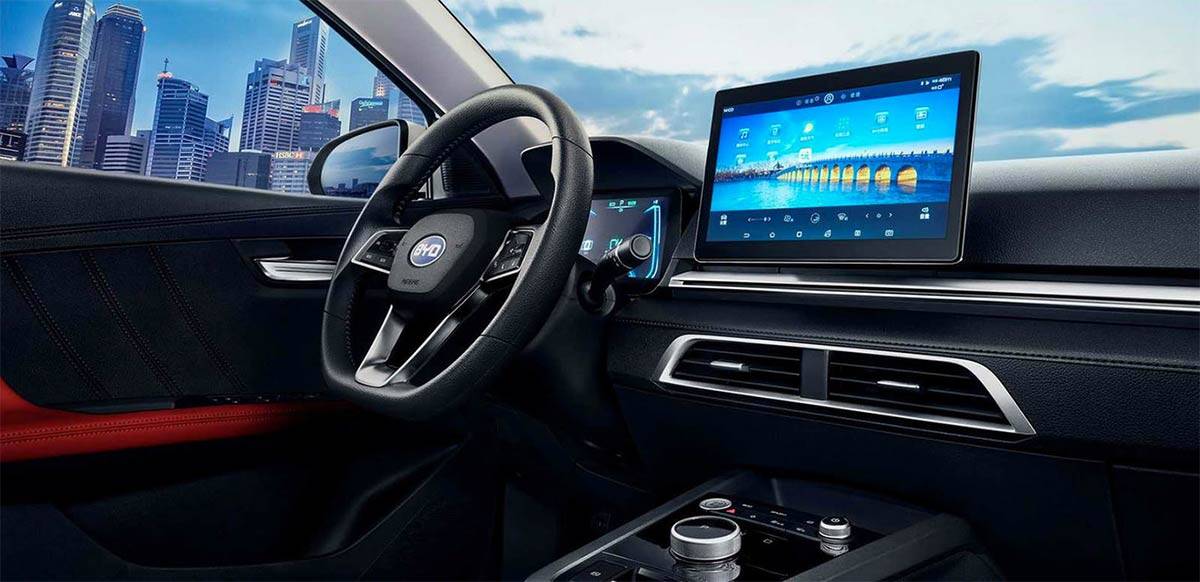 Interior del BYD e3