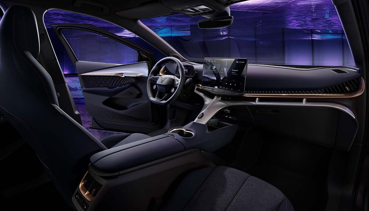 Interior del CUPRA Tavascan