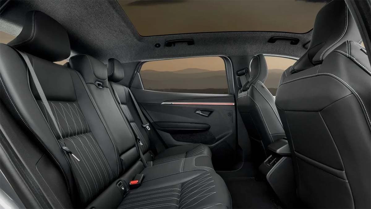 Asientos traseros del Mitsubishi Eclipse Cross