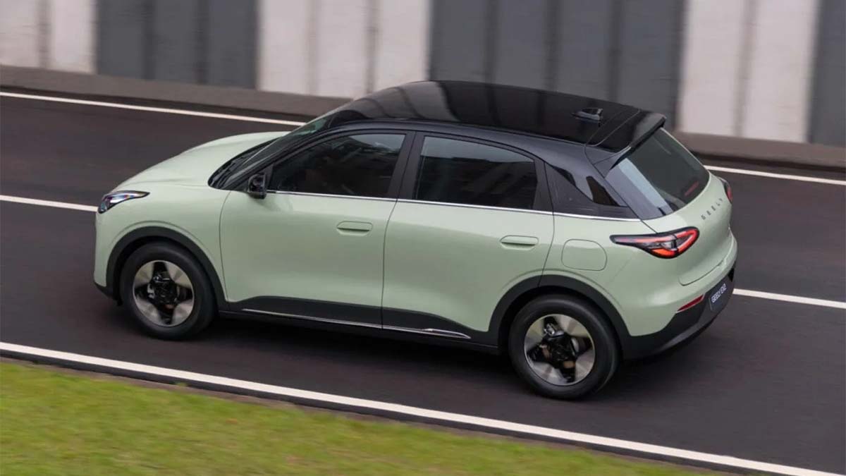Foto lateral del Geely E2