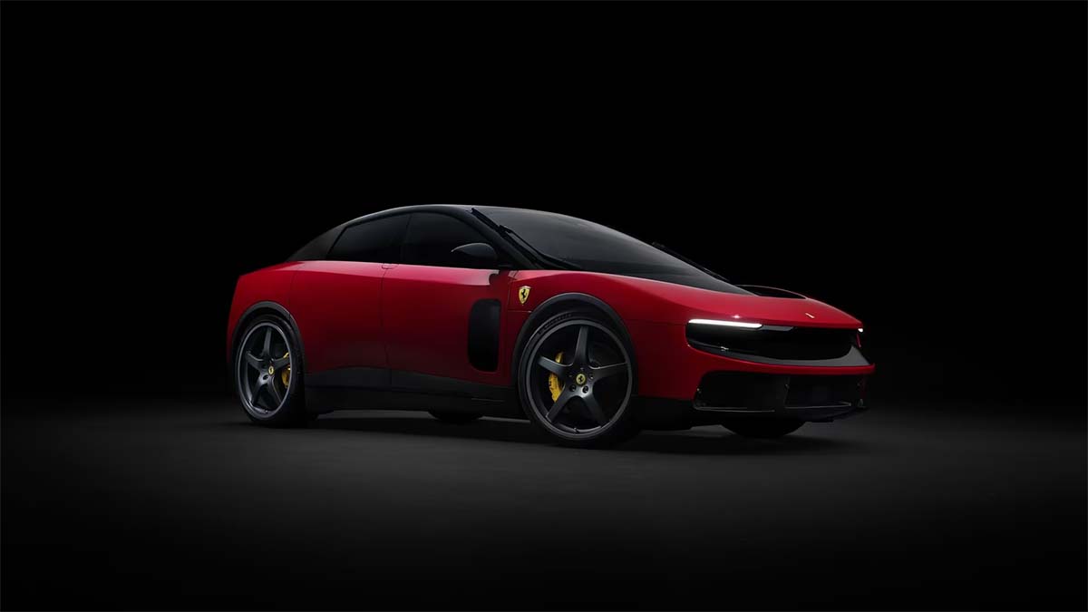 Ferrari Luce de color rojo