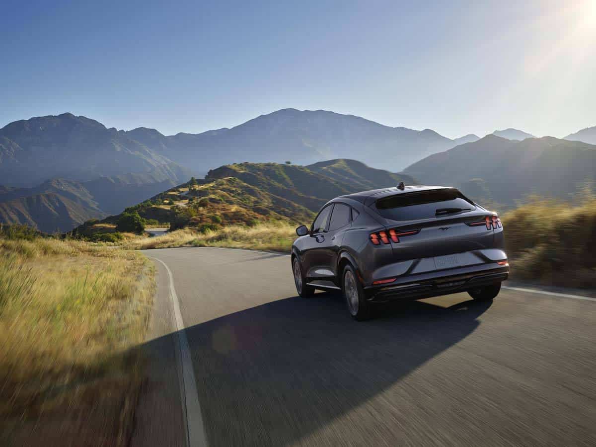 Foto del Frunk delantero del Ford Mustang Mach E